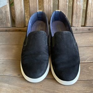 Cole Haan Grand OS womens black slip on shoes. Good condition.